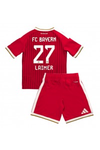 Bayern Munich Konrad Laimer #27 Jalkapallovaatteet Lasten Kotipeliasu 2026-27 Lyhythihainen (+ Lyhyet housut)